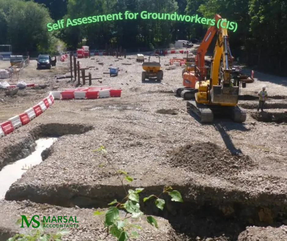 Groundworkers (CIS) Self-Assessment Guide by Marsal Accountants in Paisley